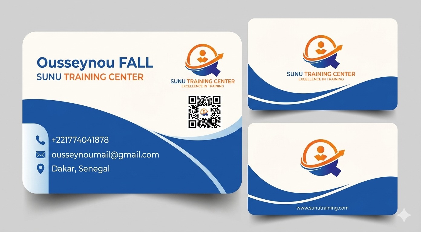 Carte de visite SUNU Training Center